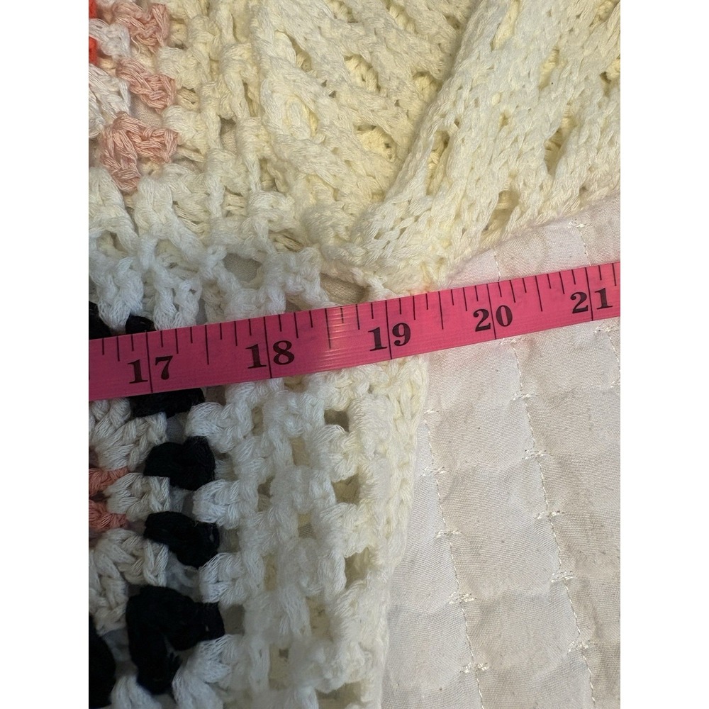 Debut Granny Square Crochet Cardigan, Large Boho Chic - Picture 6 of 8